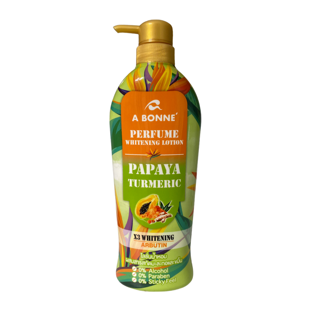 A BONNE PERFUME WHITENING LOTION (PAPAYA TURMERIC) Forever Filipino USA