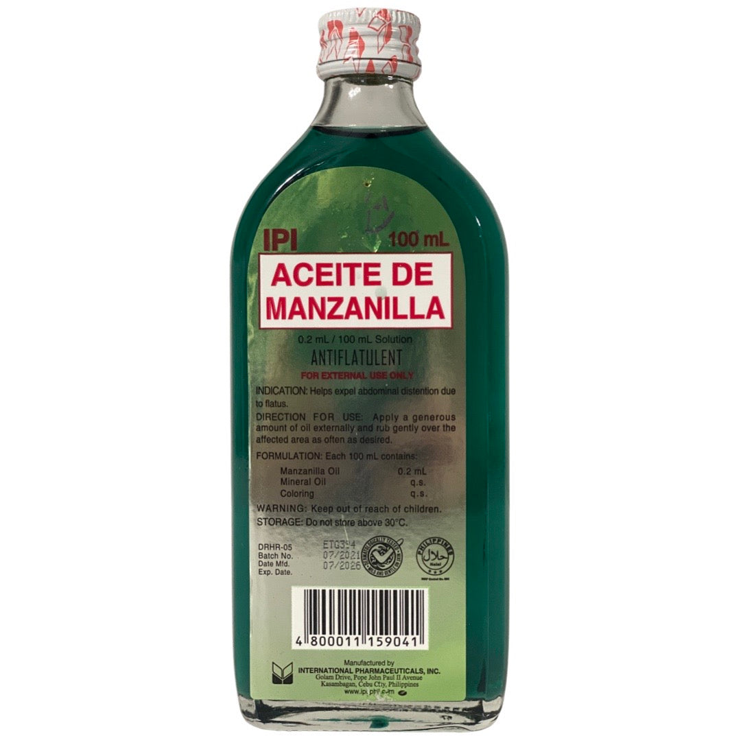 IPI ACEITE DE MANZANILLA – Forever Filipino USA