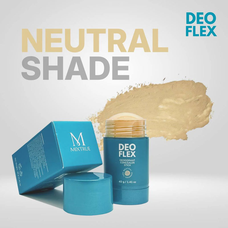 Deoflex Deodorant Concealer Stick NEUTRAL FULL COVERAGE 40g
