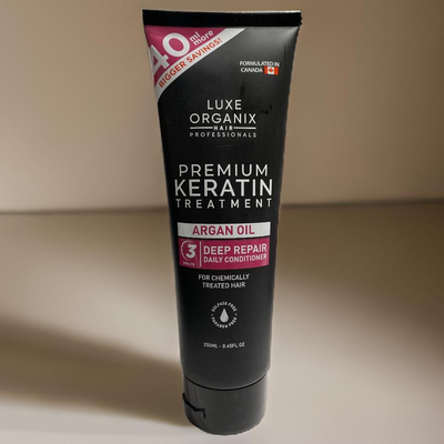 LUXE ORGANIX PREMIUM KERATIN TREATMENT ARGAN