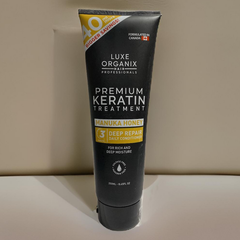 LUXE ORGANIX PREMIUM KERATIN TREATMENT MANUKA HONEY