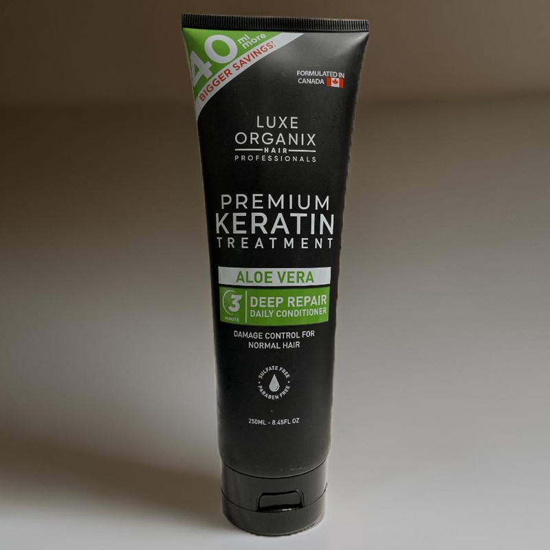 LUXE ORGANIX PREMIUM KERATIN TREATMENT ALOE VERA