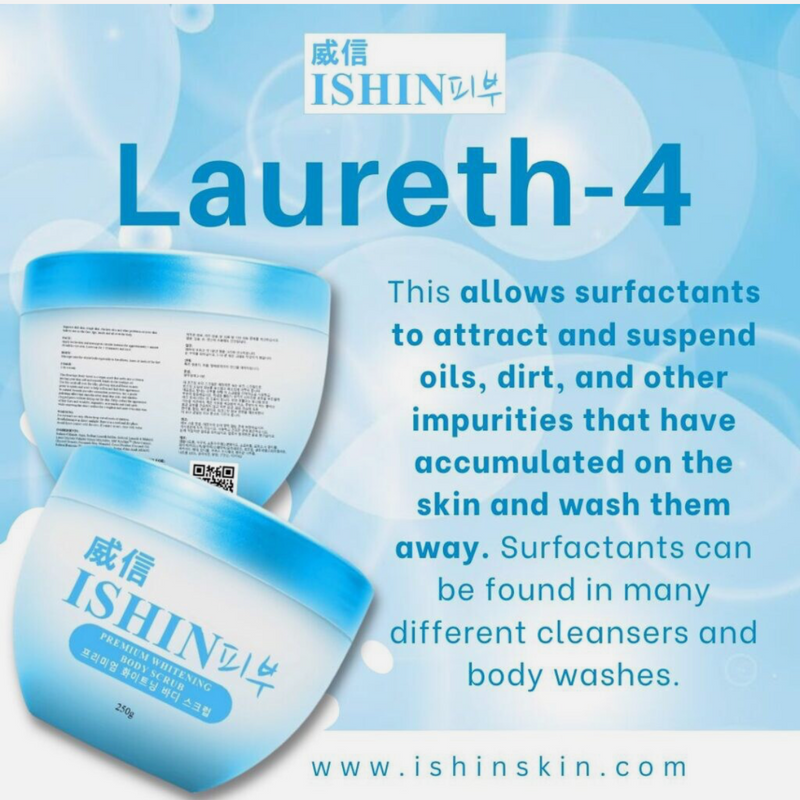 ISHIN PREMIUM WHITENING SCRUB (MADE IN JAPAPAN)