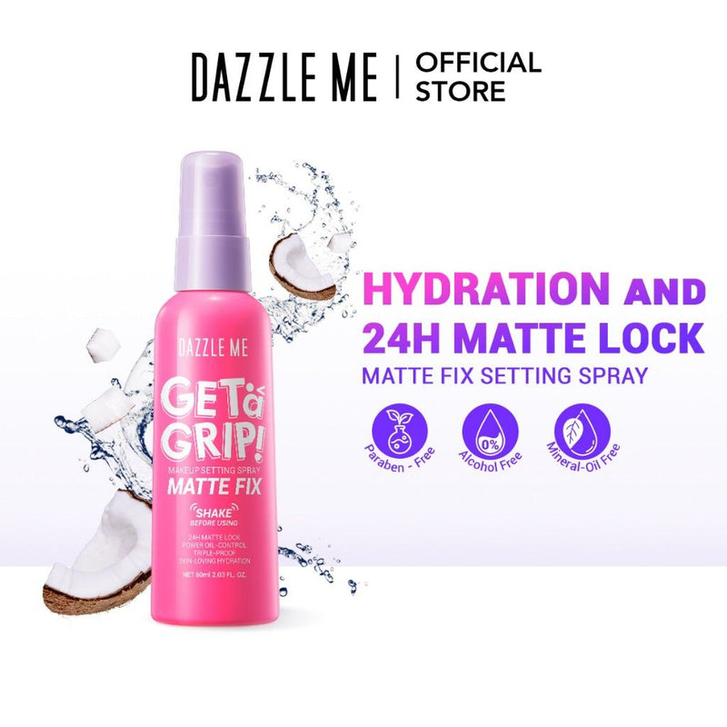 DAZZLE ME GET A GRIP! MAKEUP SETTING SPRAY -MATTE FIX