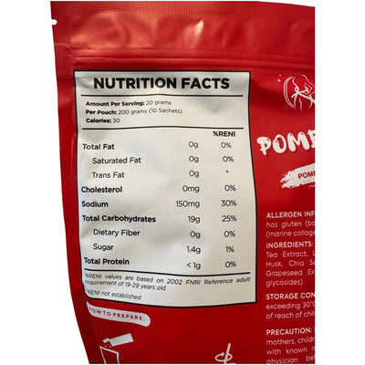 GLOWMING HEALTH & BEAUTY DRINK POMEGRANATE 200G