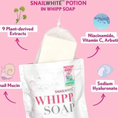 SNAIL WHITE WHIPP SOAP