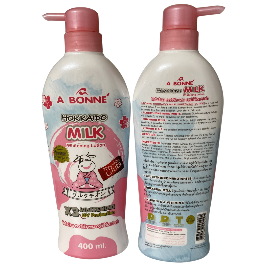 a bonne glutathione lotion review Hokkaido Milk Lotion with Nano White Gluta