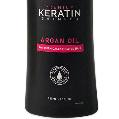 PREMIUM KERATIN SHAMPOO "ARGAN OIL"  (210ml)